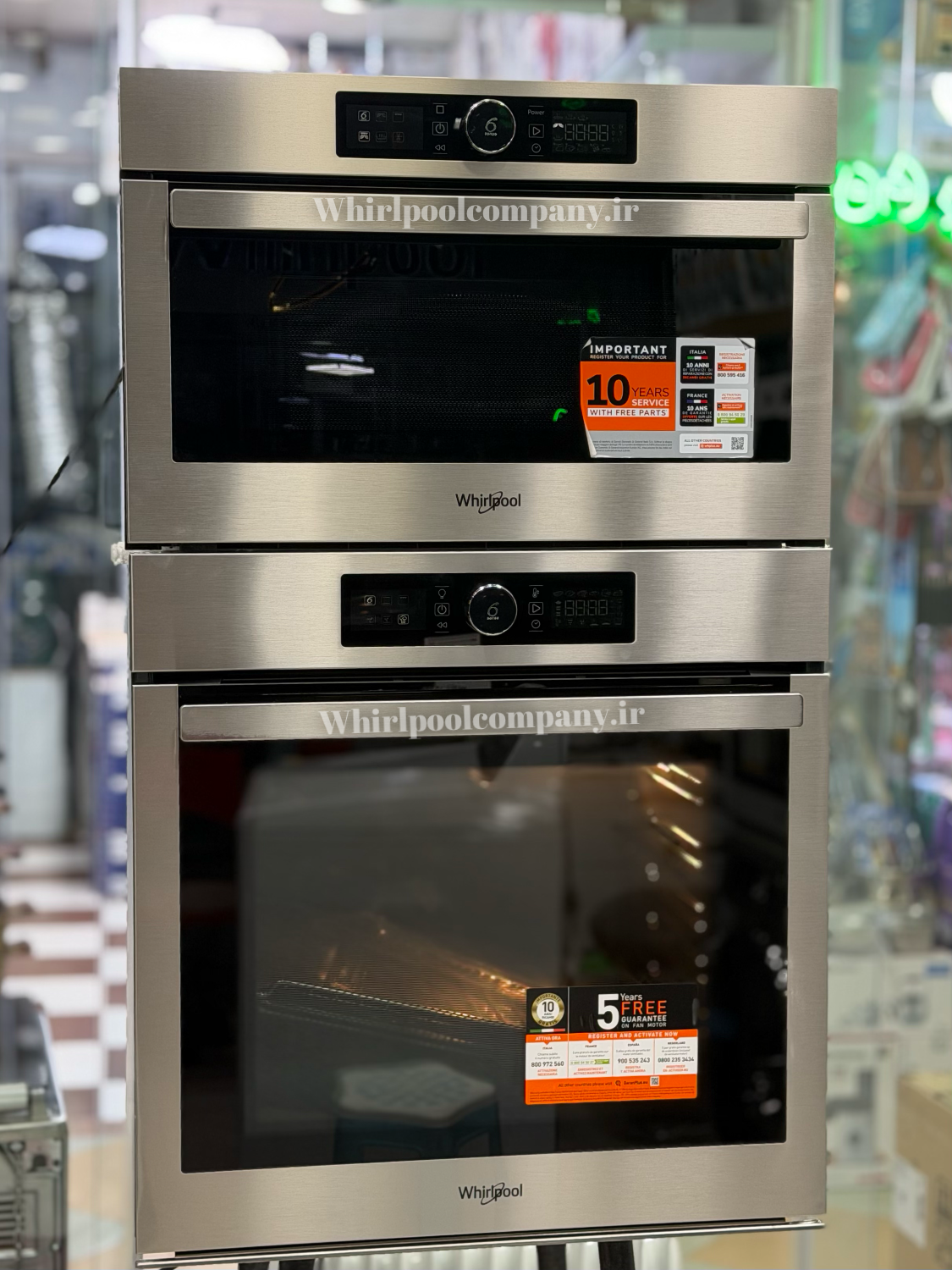 ست فر و مایکروفر توکار ویرپول مدل:AKZ9 6230IX /AMW 730IX